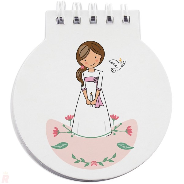 Libreta Comunión Niña FRIDA - Ref. 10179 Cifra