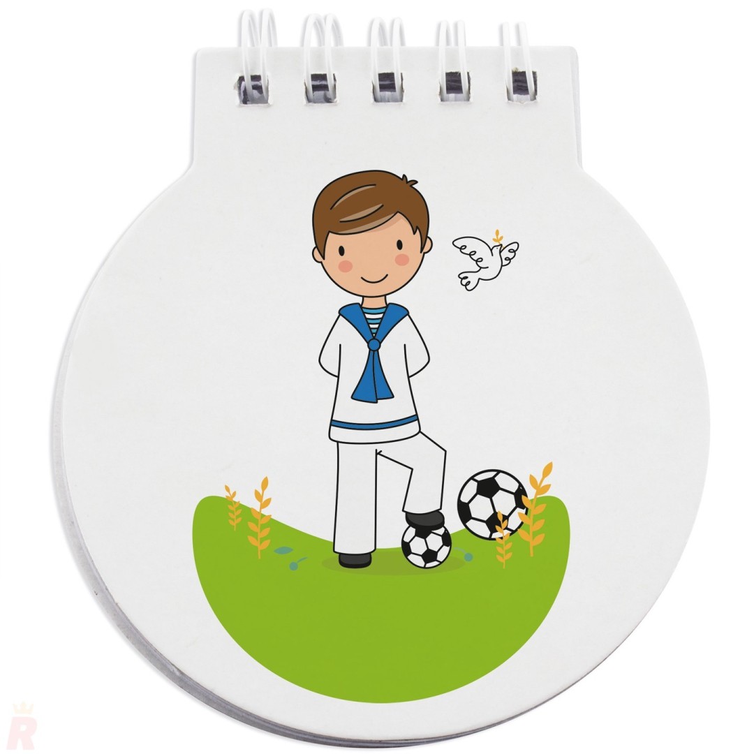 Libreta Comunión Niño BERTO - Ref. 10178 Cifra