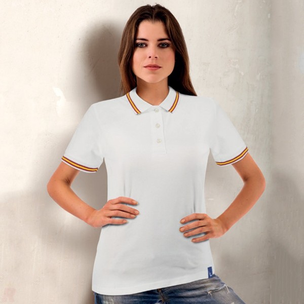 Polo Bandera Pierre Delone AZUR Mujer - Ref. T-670 Cifra