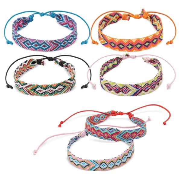 Pulseras HIPPY (Pack 6) - Ref. 10761 Cifra