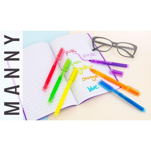 Set 6 Marcadores MANNY