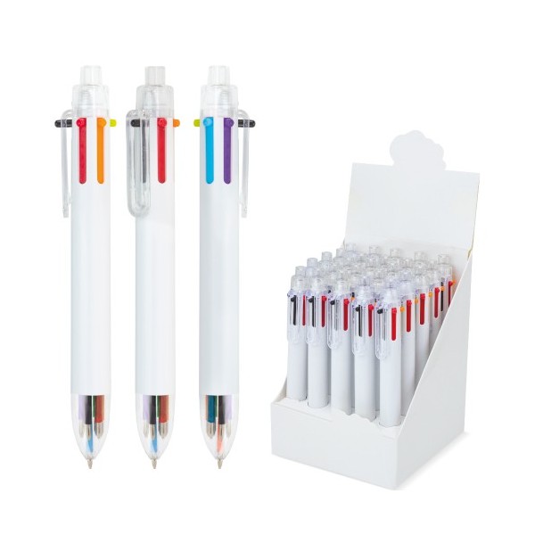 Set Bolígrafo 6 Colores CREATIV - Ref. 10629 Cifra 2