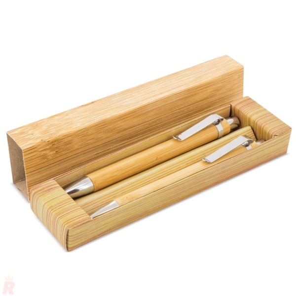 Set Bolígrafo y Lápiz Infinito Bambú ELASTIC INFINITE - Ref. 10438 Cifra 2