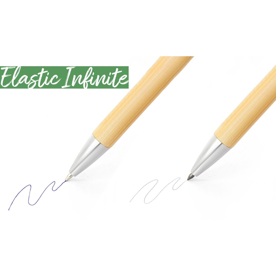 Set Bolígrafo y Lápiz Infinito Bambú ELASTIC...