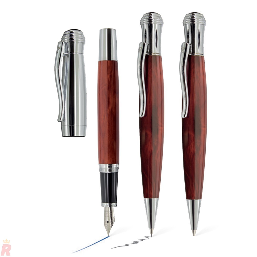 Set Colección Alta Gama 3 Piezas NOGAL