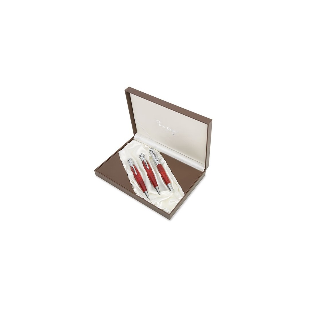 Set Colección Alta Gama 3 Piezas NOGAL