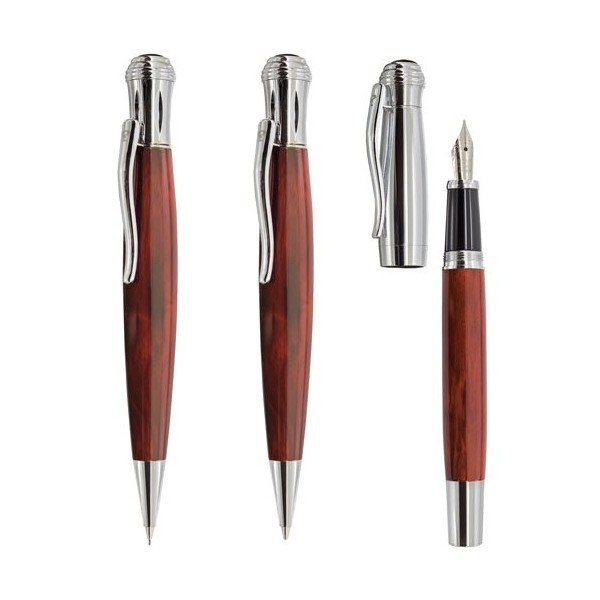 Set Colección Alta Gama 3 Piezas NOGAL