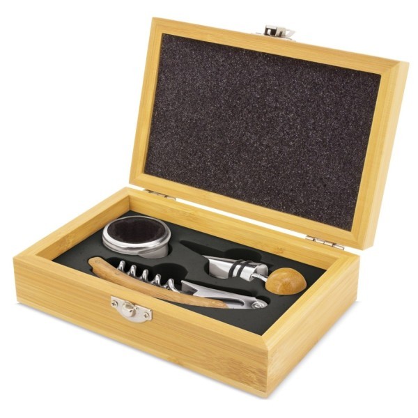 Set Vino Bambú SIENA - Ref. 10076 Cifra