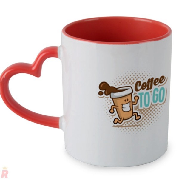 Taza Sublimación CORAZÓN