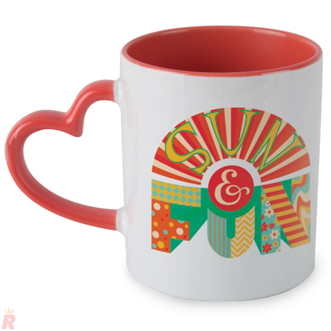 Taza Sublimación CORAZÓN