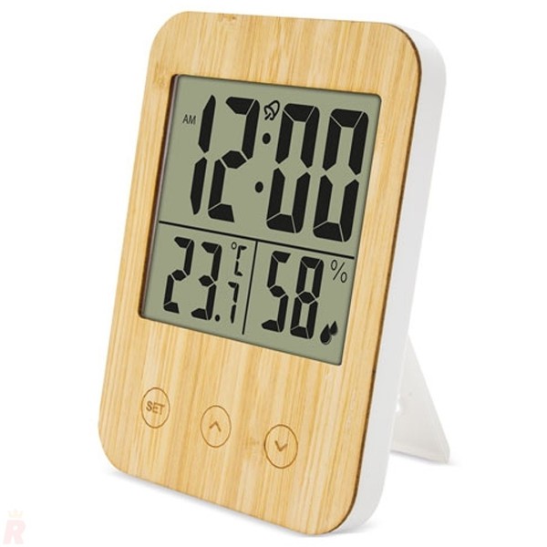 Termómetro Higrómetro Bambú BIRMANIA - Ref. 10061 Cifra 2