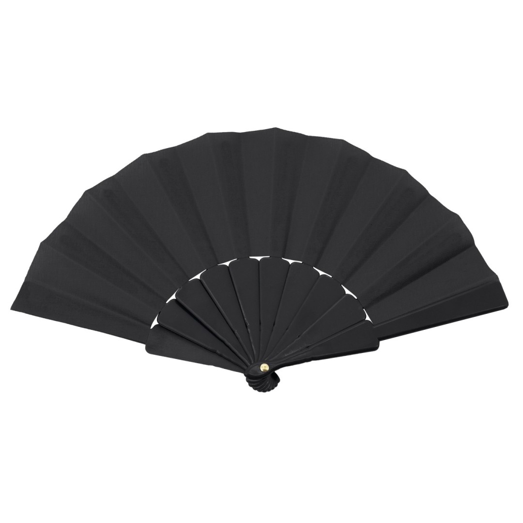 Abanico 10 Varillas AZAHAR Negro - Ref. 10687-NE Cifra