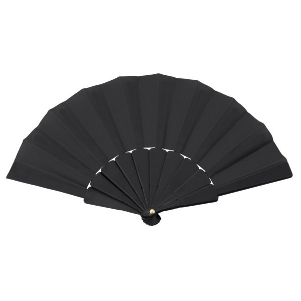 Abanico 10 Varillas AZAHAR Negro - Ref. 10687-NE Cifra