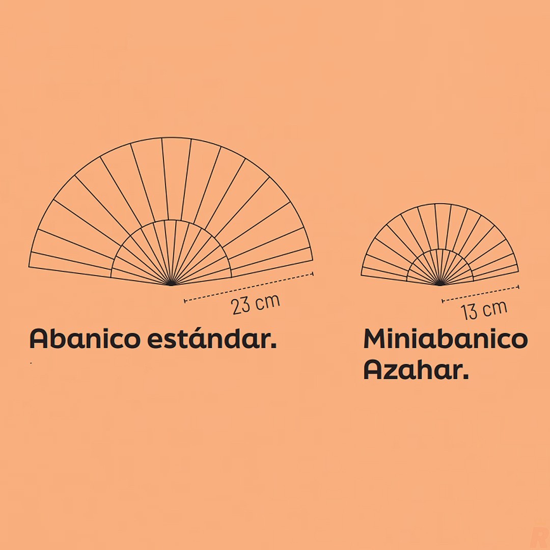 Abanico 10 Varillas AZAHAR