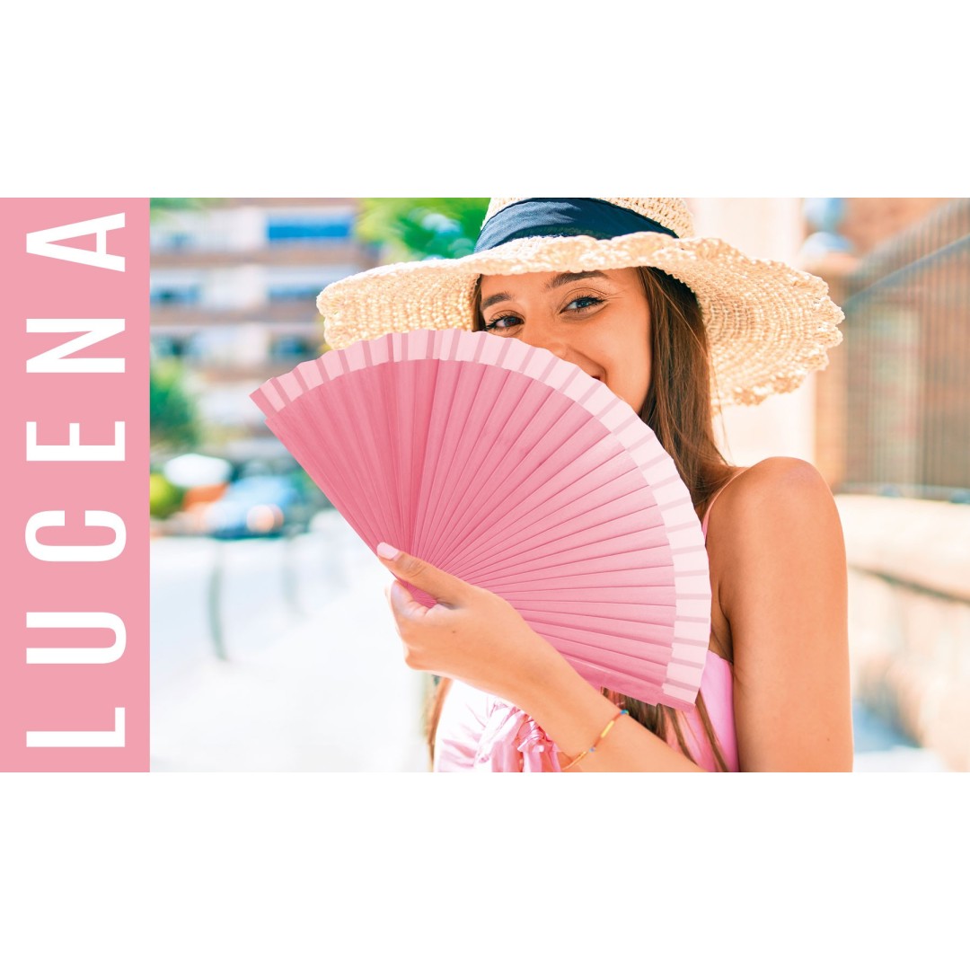 Abanico Madera Barnizado LUCENA