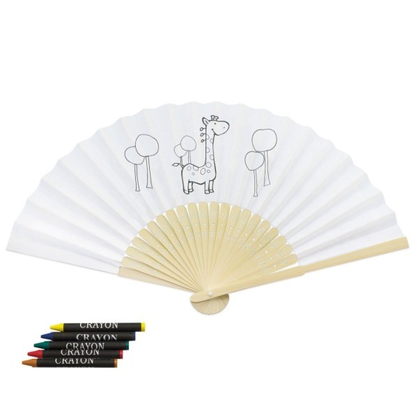 Abanicos Infantiles Colorear CHILDDREN