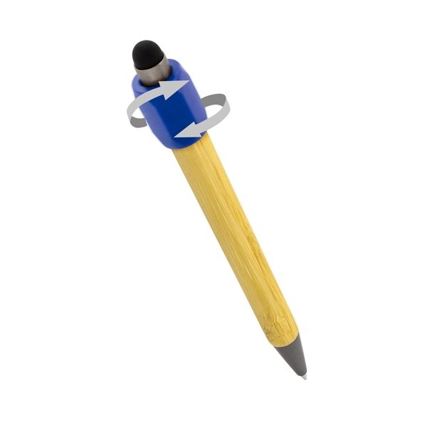 Bolígrafo Antiestrés Giratorio Bambú GYRO