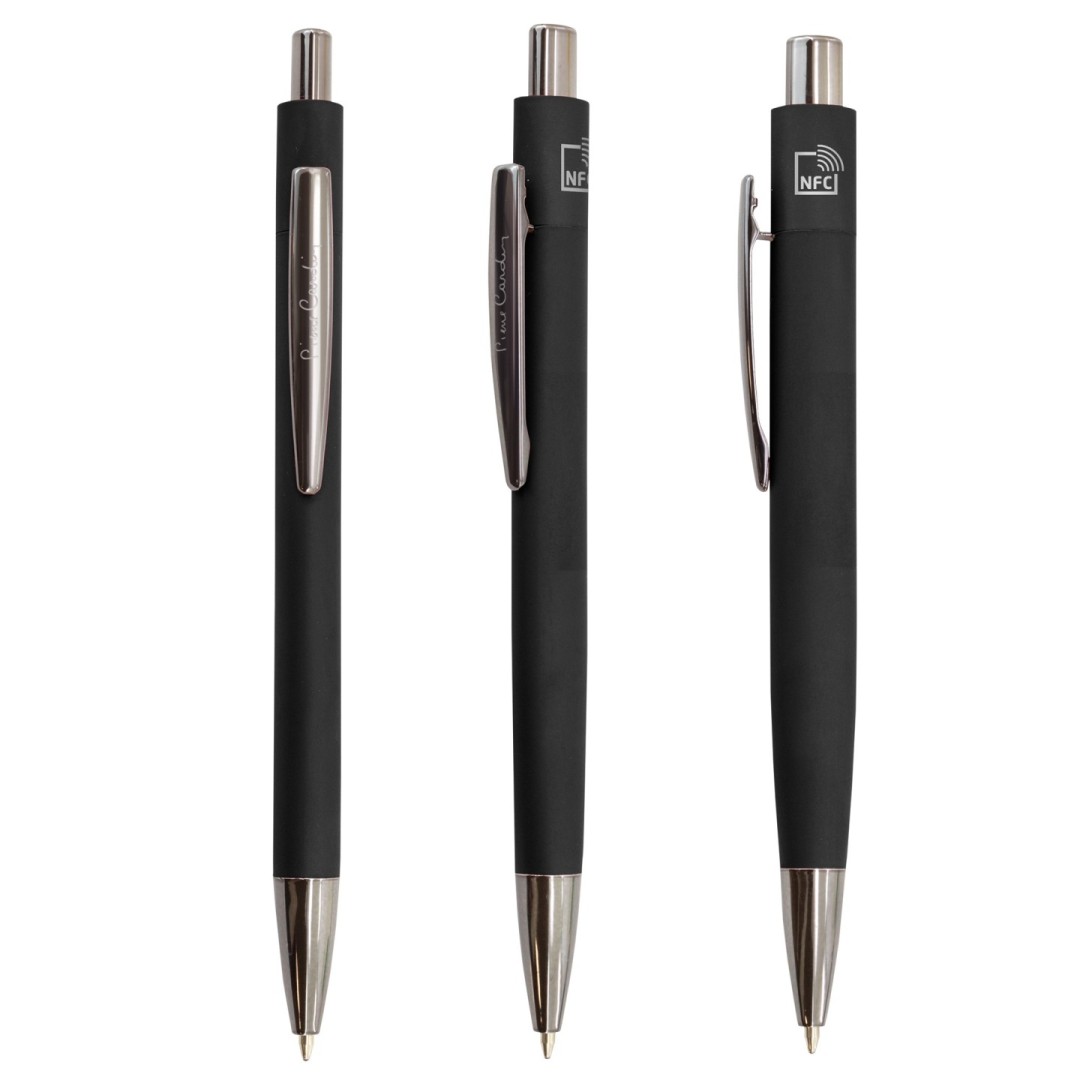 Bolígrafo Pierre Cardín Función NFC MAXWELL Negro - Ref. 10571-NE Cifra