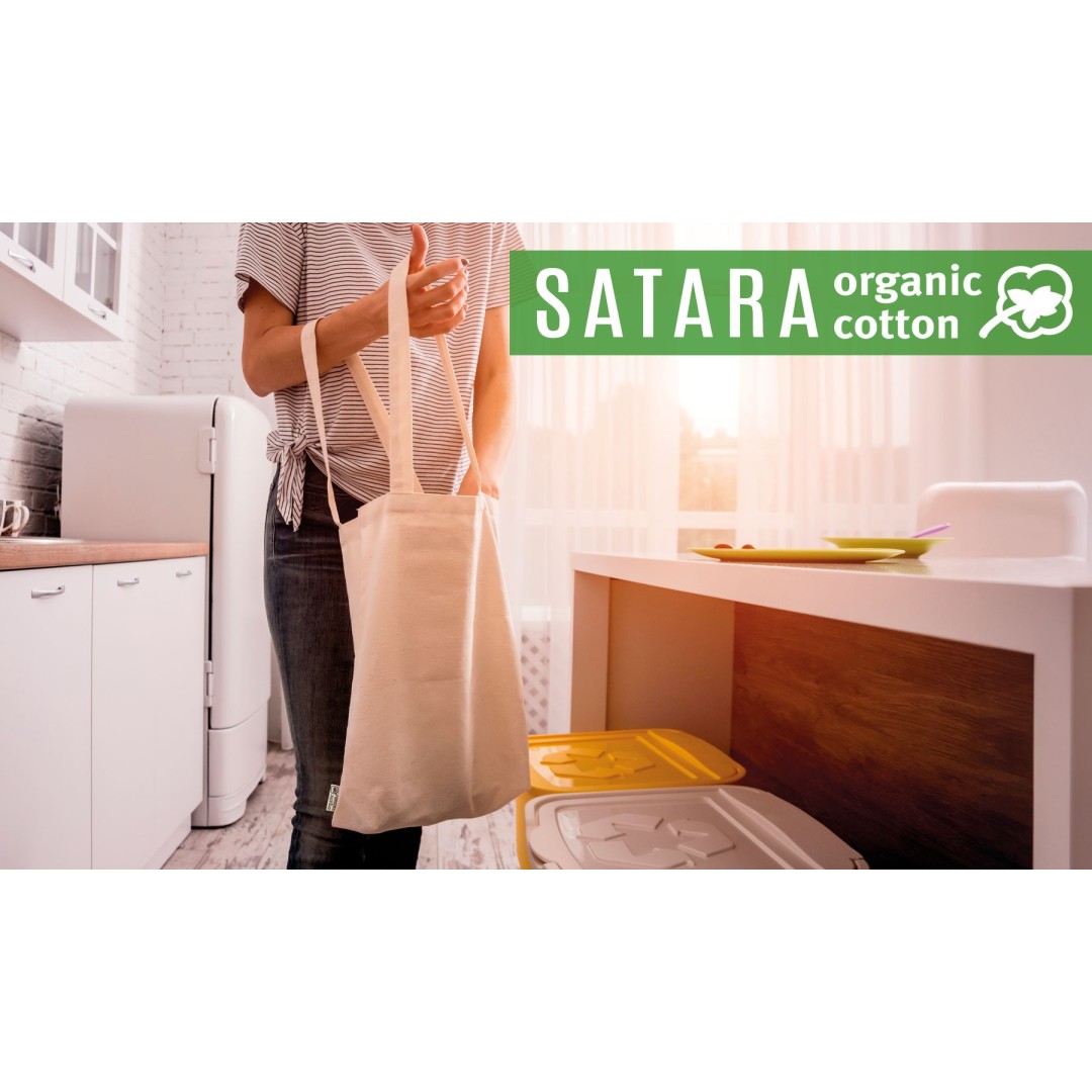 Bolsa Asa Algodón Orgánico SATARA