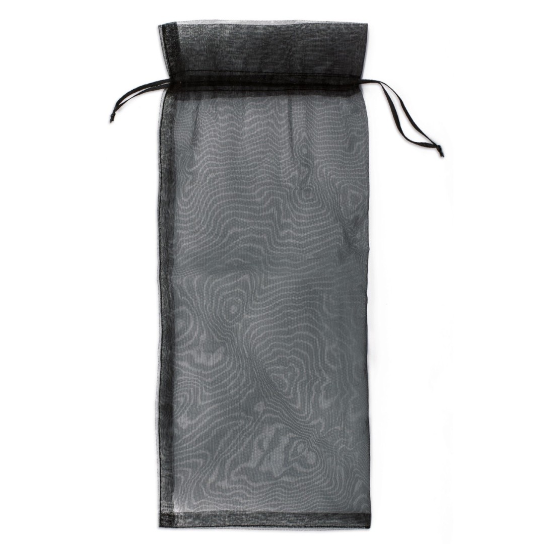 Bolsa Organza Botella Vino TREPY Negro - Ref. F-039-NE Cifra