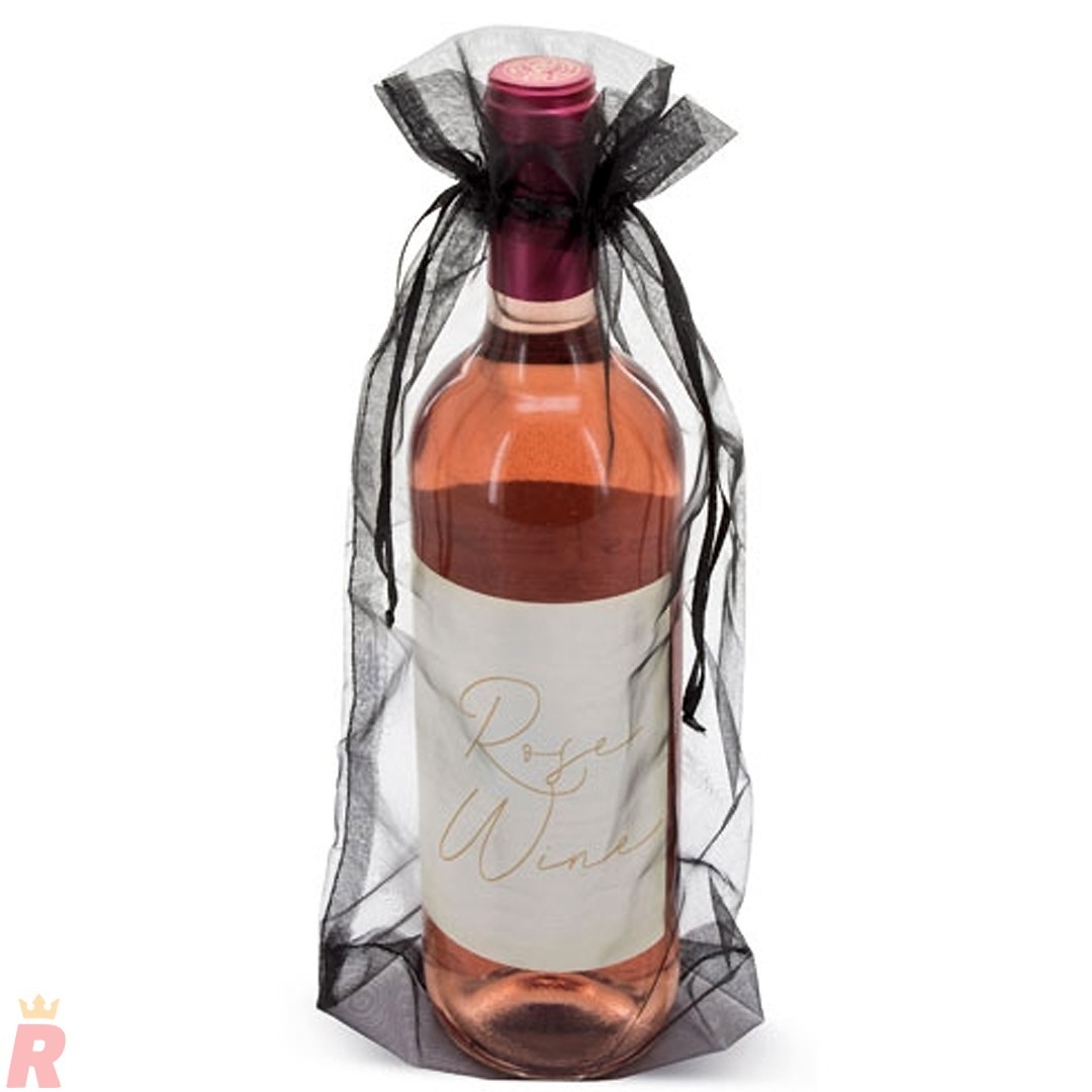 Bolsa Organza Botella Vino TREPY