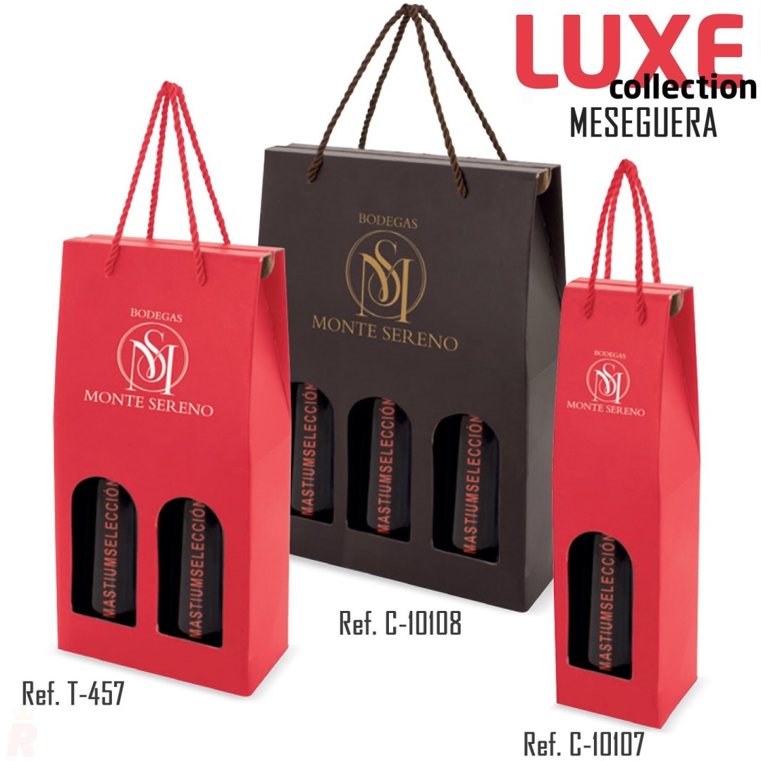 Caja Cartón Lujo 1 Botella MESEGUERA