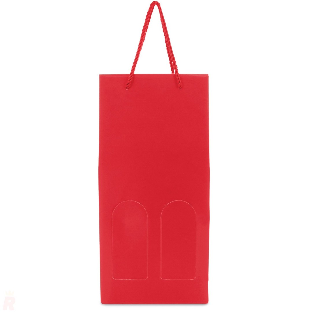 Caja Cartón Lujo 2 Botellas MESEGUERA