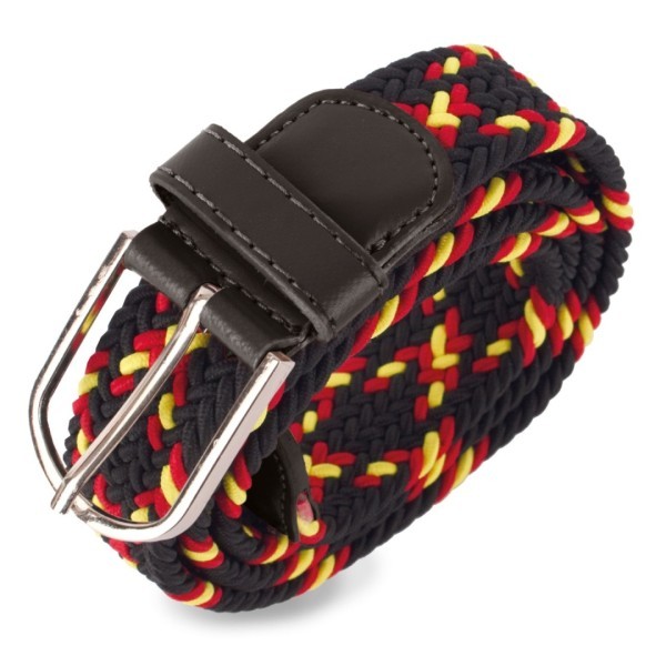 Cinturón Elástico Bandera España RIKSON CHARLI Negro - Ref. Z-660 Cifra