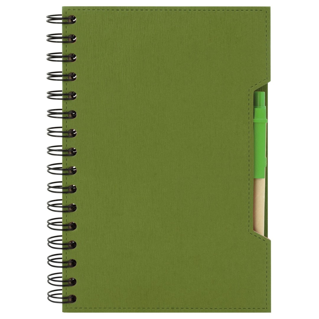 Cuaderno A5 Bolígrafo Eco GREEN LIFE