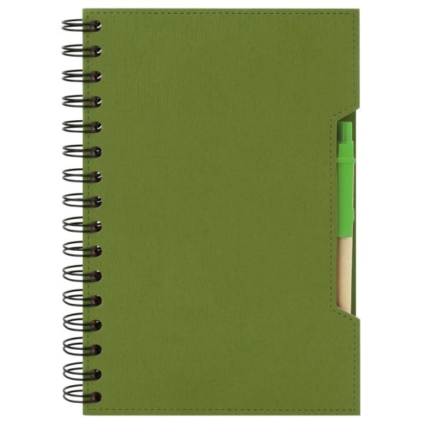 Cuaderno A5 Bolígrafo Eco GREEN LIFE