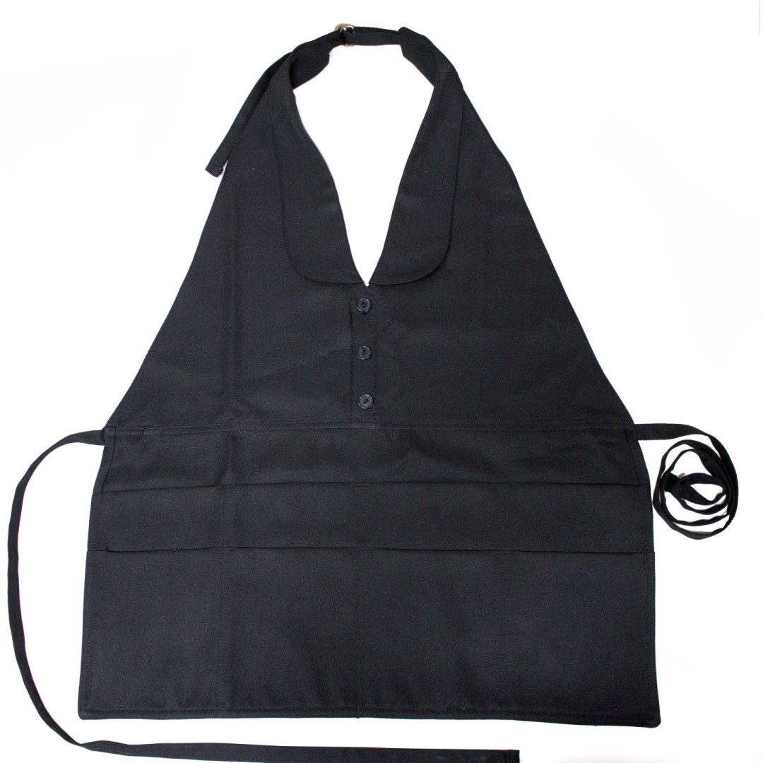 Delantal Chaleco DUCASS Negro - Ref. T-198-NE Cifra