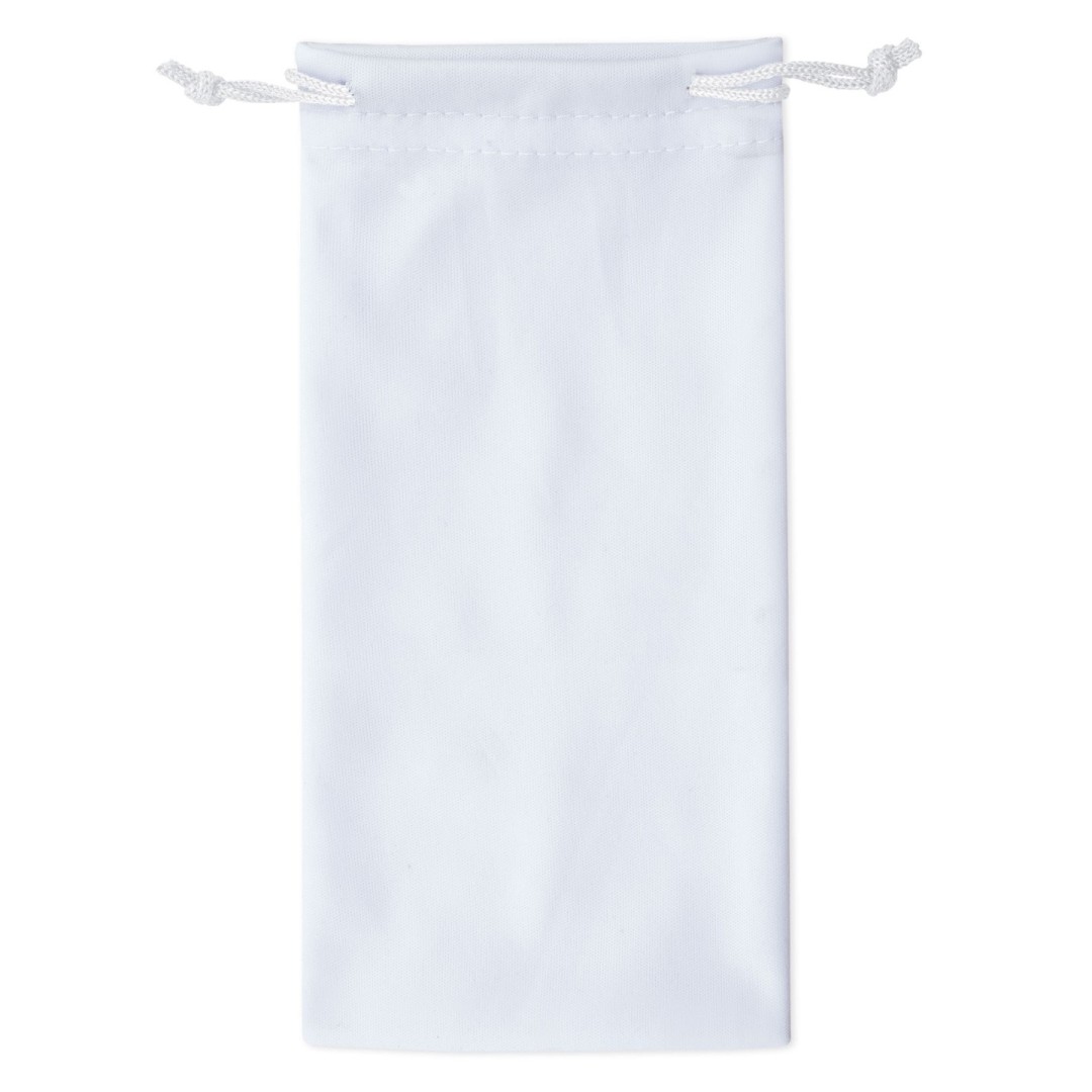 Funda Microfibra Limpiadora Gafas SABRINA Blanco - Ref. 10137-BL Cifra