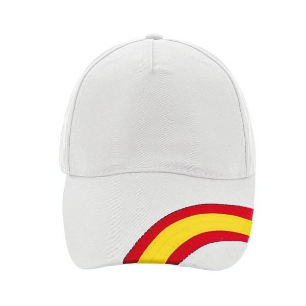 Gorra Nacional 5 Paneles Algodón Peinado DEVA