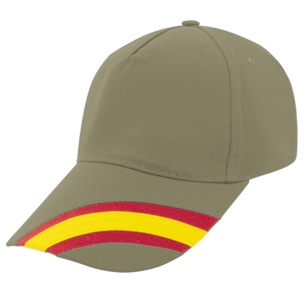 Gorra Nacional 5 Paneles Algodón Peinado DEVA