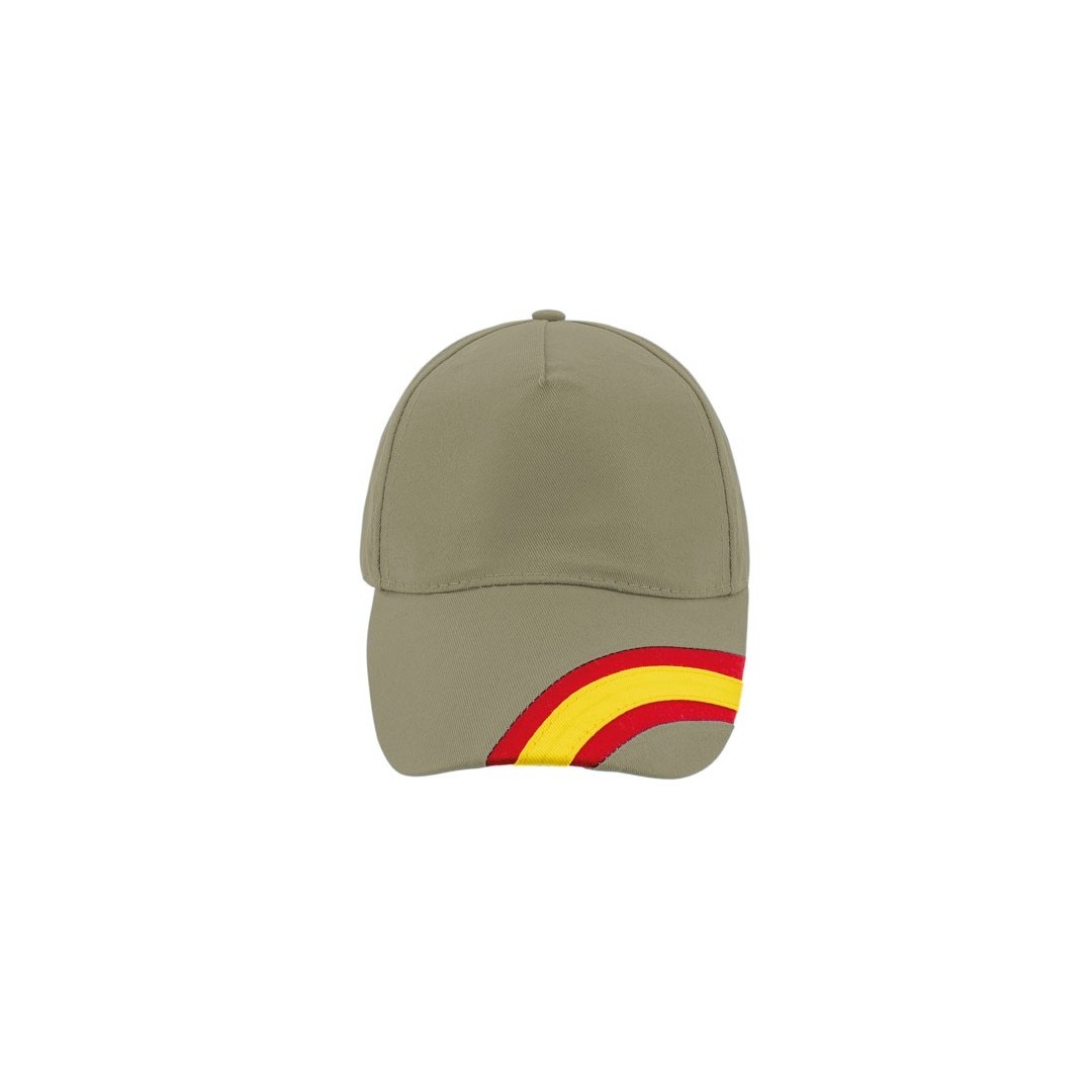 Gorra Nacional 5 Paneles Algodón Peinado DEVA