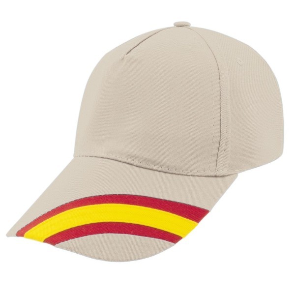 Gorra Nacional 5 Paneles Algodón Peinado DEVA