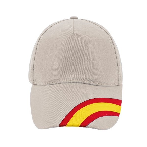 Gorra Nacional 5 Paneles Algodón Peinado DEVA