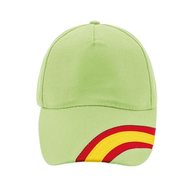 Gorra Nacional 5 Paneles Algodón Peinado DEVA