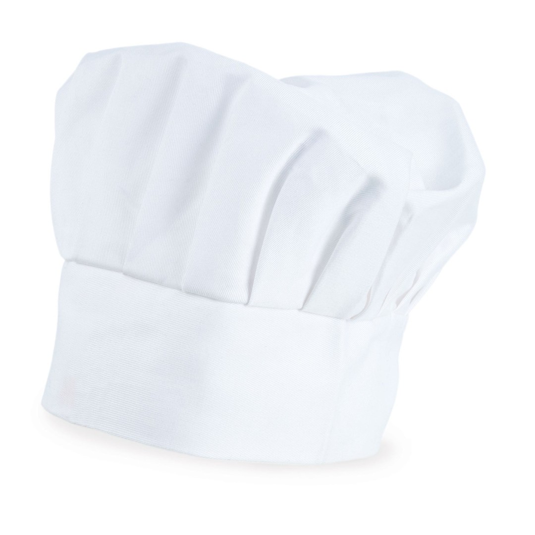 Gorro Cocinero RONCER Blanco - Ref. T-049 Cifra