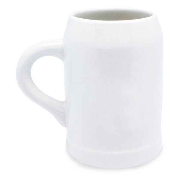 Jarra Cervecera Sublimación Medium BELGIUM 500 ml Blanco - Ref. 69400 Cifra