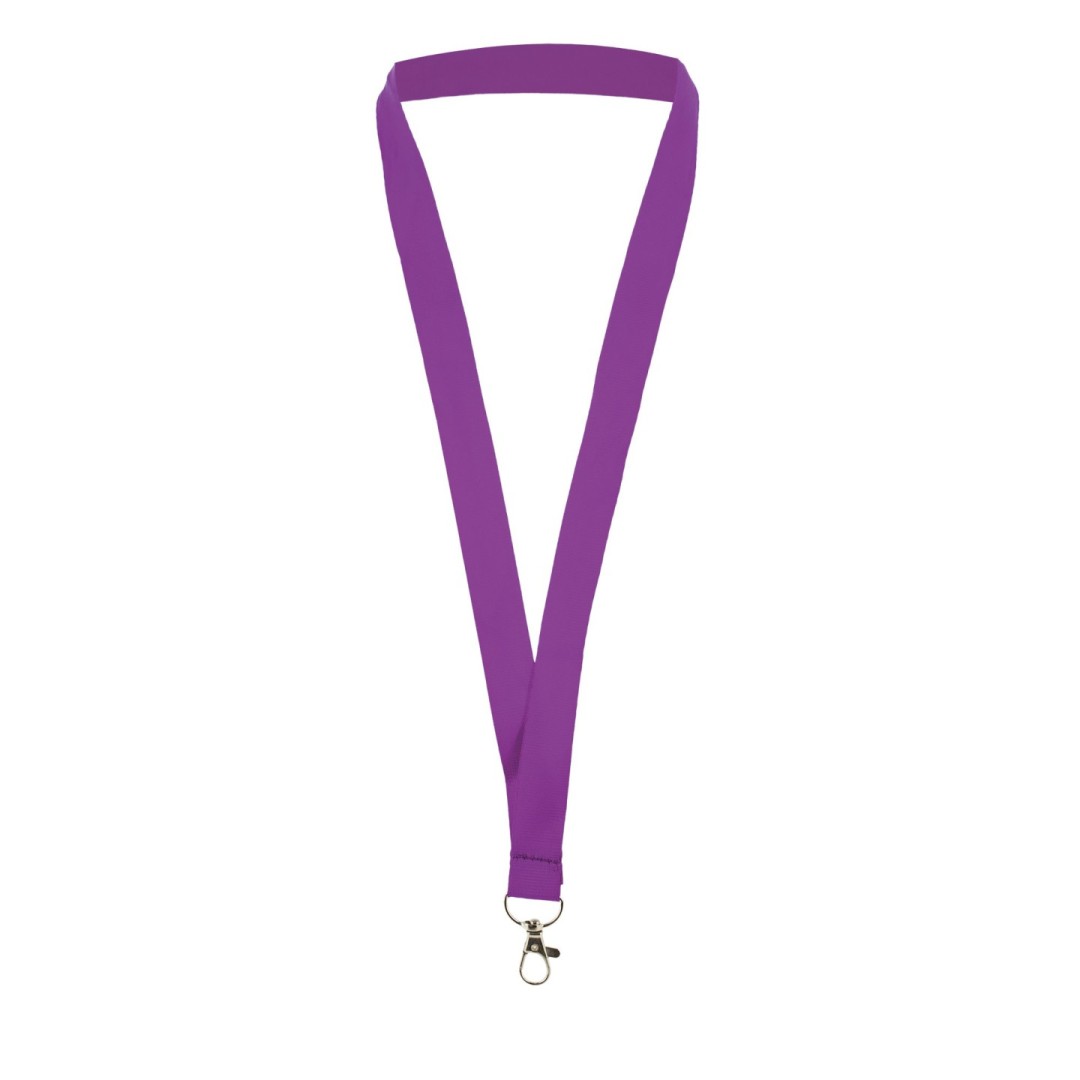 Lanyard Metálico LITUAN Lila - Ref. Z-412-LI Cifra