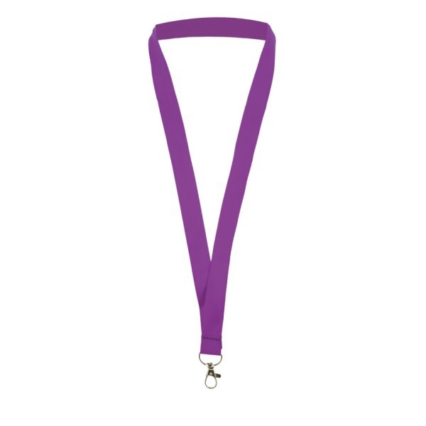 Lanyard Metálico LITUAN Lila - Ref. Z-412-LI Cifra
