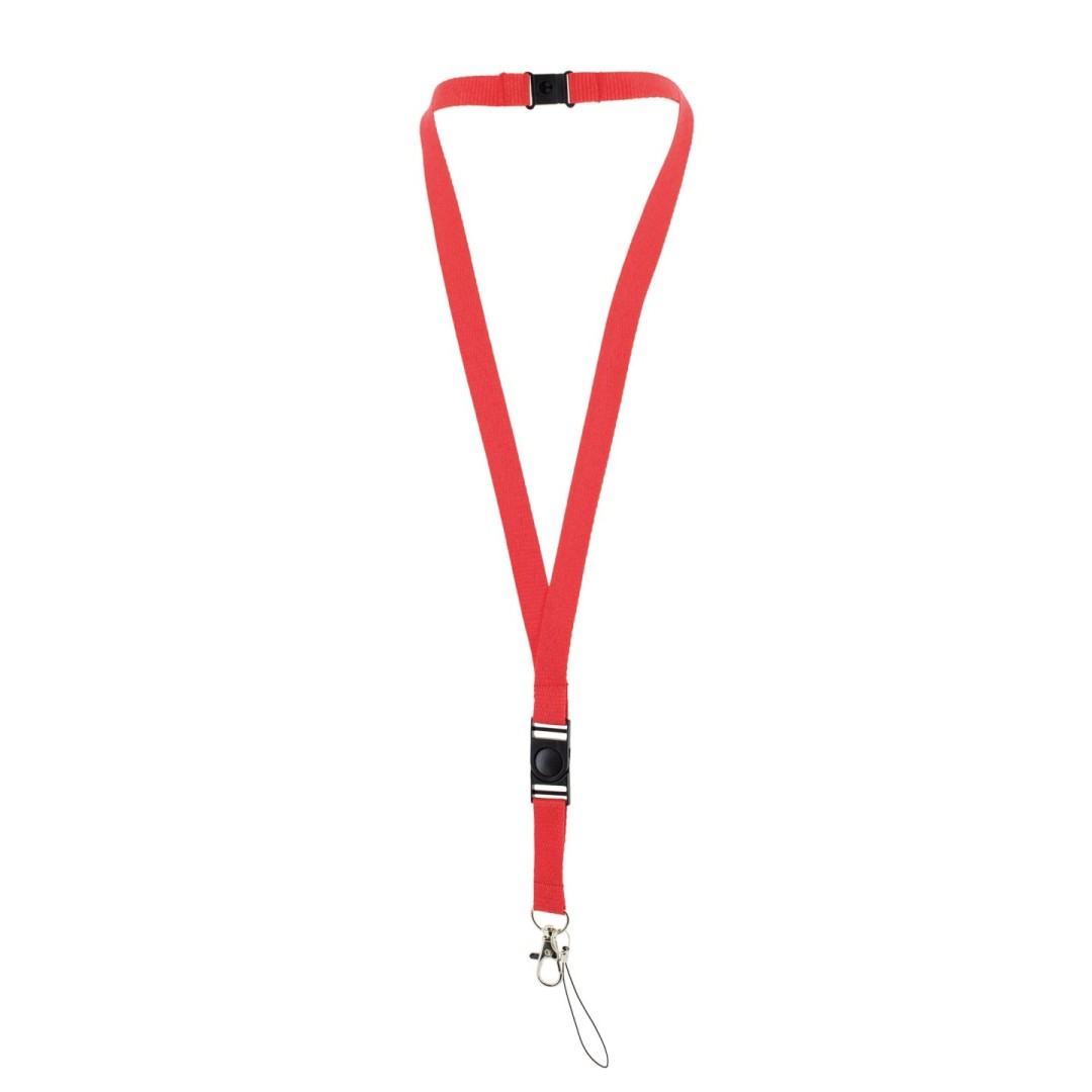 Lanyard RIGA Rojo - Ref. Z-404-RO Cifra