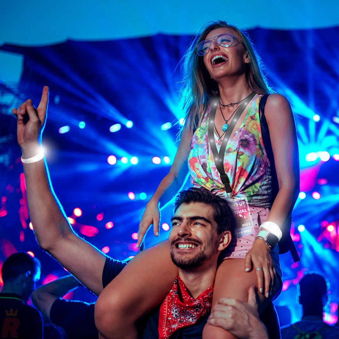 Lanyard VIP Luminoso LED FLIKER