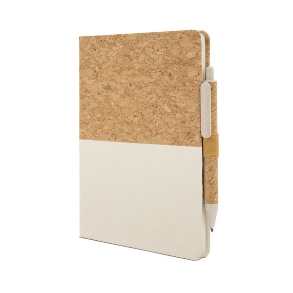 Libreta A5 Ecológica Bolígrafo NATUR