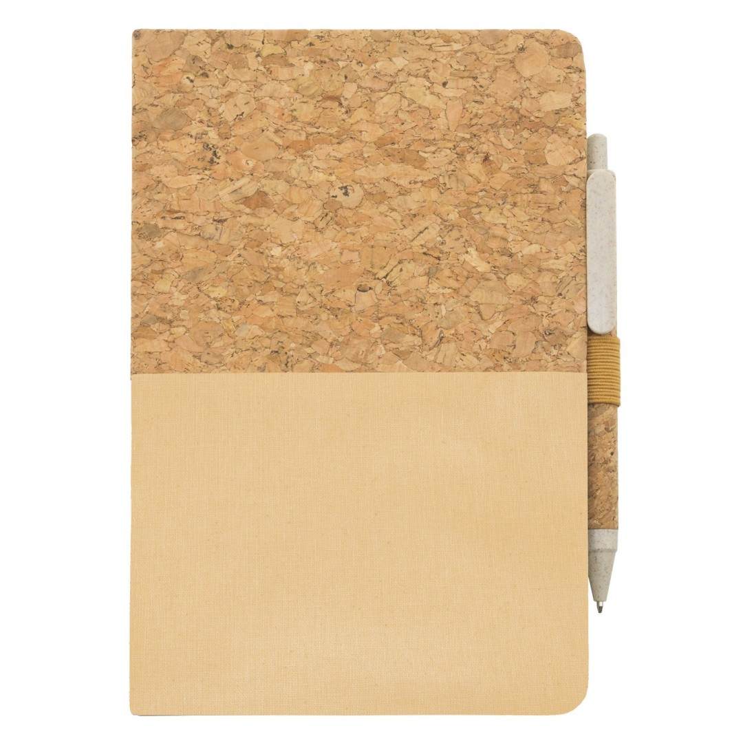 Libreta A5 Ecológica Bolígrafo NATUR