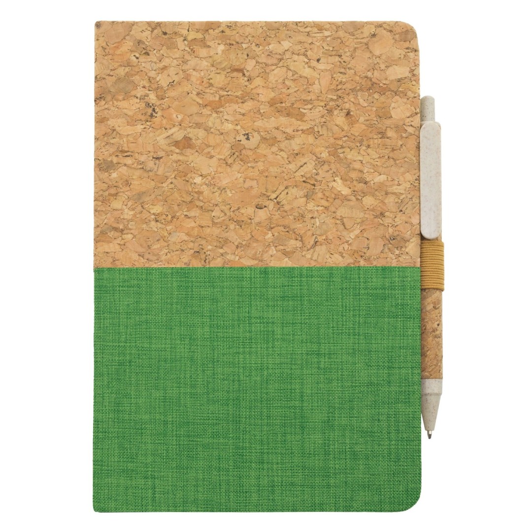 Libreta A5 Ecológica Bolígrafo NATUR