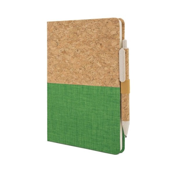 Libreta A5 Ecológica Bolígrafo NATUR