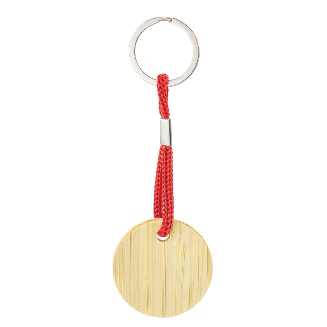 Llavero Bambú REDONDO YIBIN