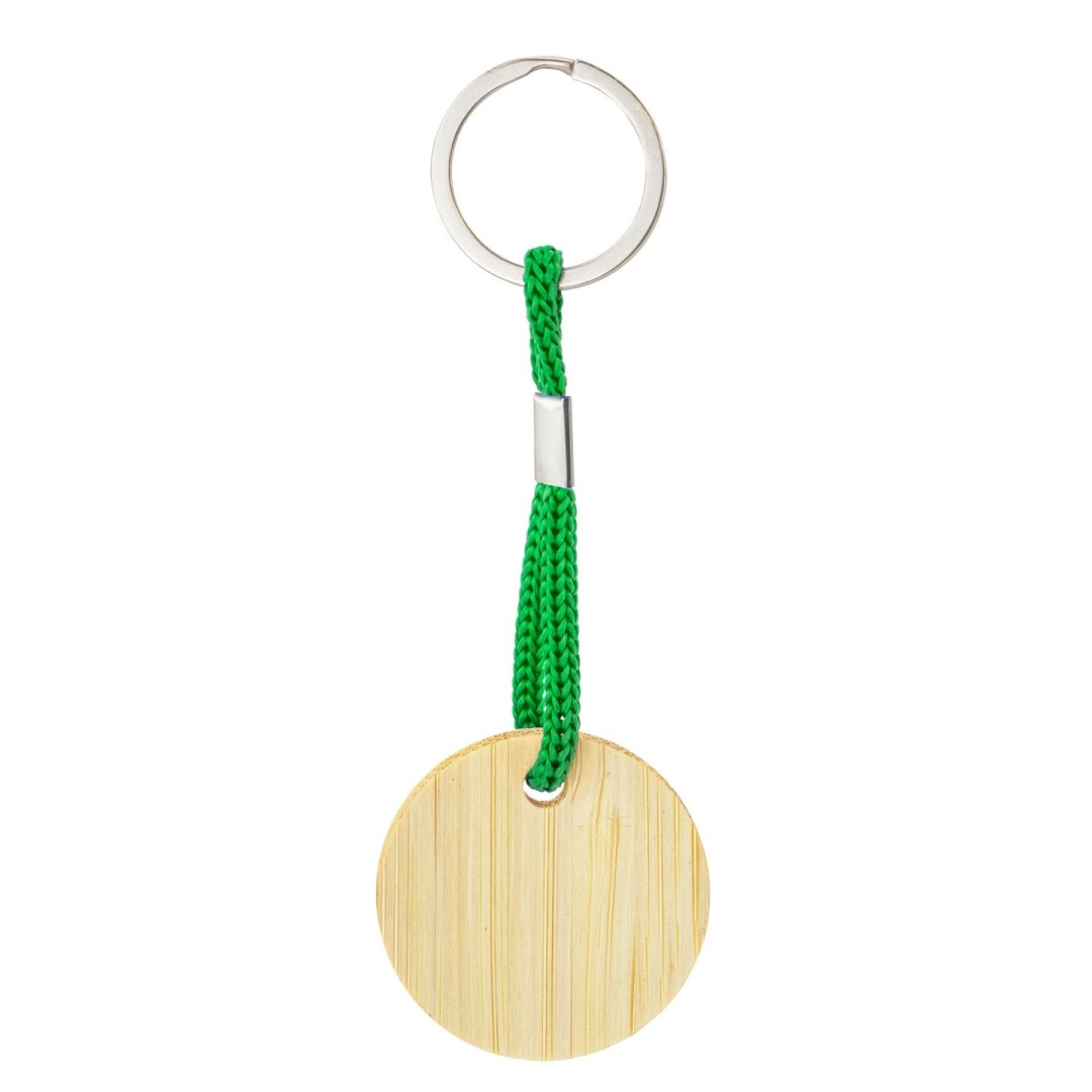 Llavero Bambú REDONDO YIBIN